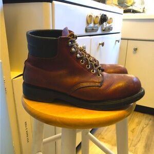 Red wing steel toe work boot 9.5